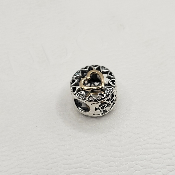 Authentic Pandora Charm with 14k Gold - Picture 2 of 5